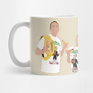 the king and the queen of hot dog Mug